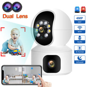 4G INDOOR DUAL LENS CAMERA, V380